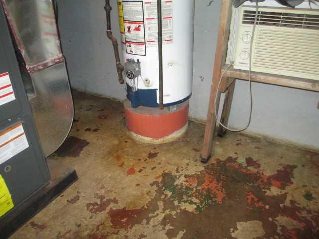 Water Threatens Appliances in Basement