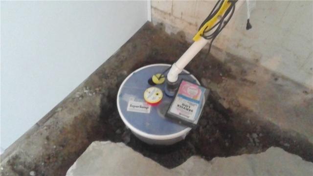 Sump System Protects Home