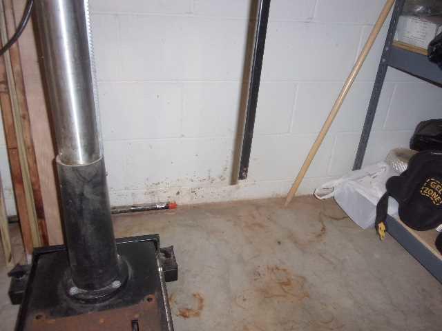 Moisture Spots On The Ground Provide Clues