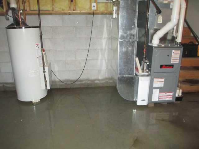 Standing Water Puts Appliances at Risk