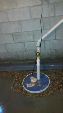 Super Sump Pump Discharges Water Quickly