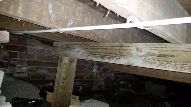 Subfloor Joist Overview in Bicknell, IN Crawlspace