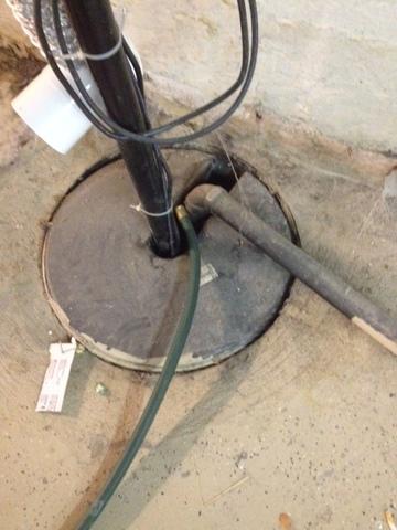 <p>The liner, lid and discharge line (black pipe) are not up to par on this unit. An easy fix for us!</p>