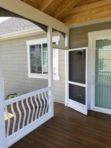 Door to screened in porch