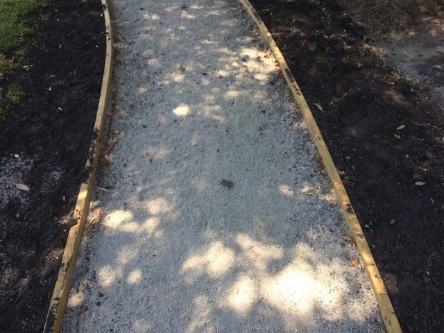 A Gravel Pathway Install