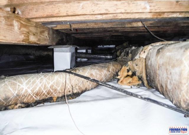Leaking Duct Work