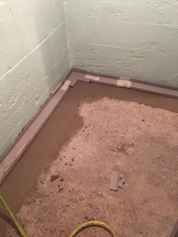 Waterproofing System Installed