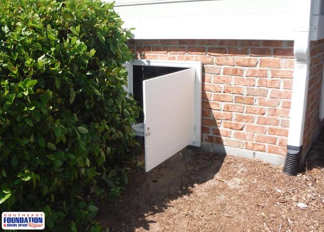 Custom Crawl Space Door