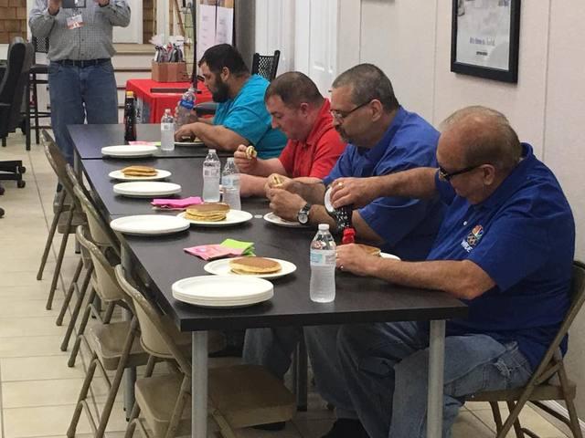 Pancake Eating Contest in Ellendale, DE