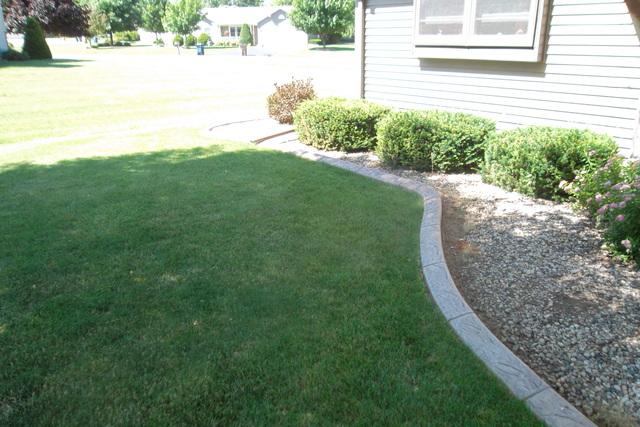 Yard Before Wall Anchor Installation in Oshkosh, WI