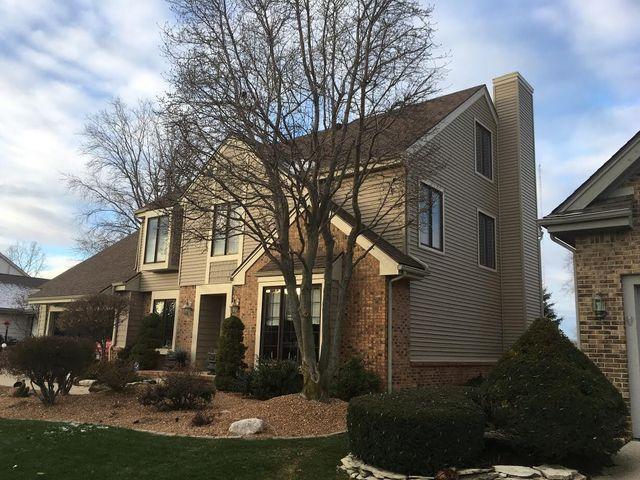 Angled view of the home