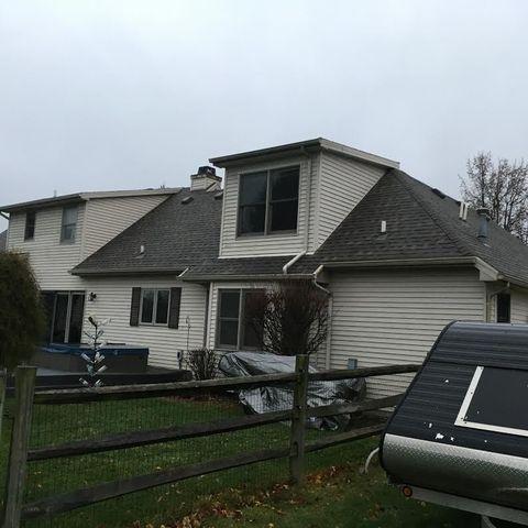 The back of the home!