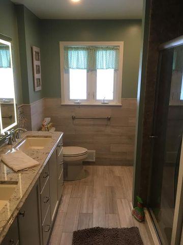 All new bathroom remodel