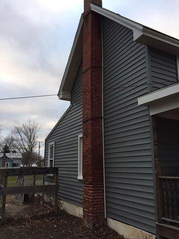 The side and chimney