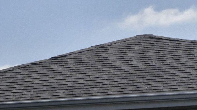 this roof has 4 ridges converge at the top