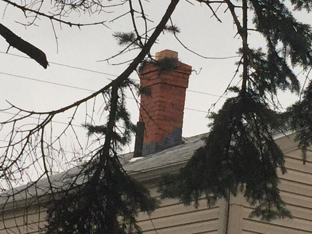 The flashing we added around this chimney will ensure no leaks will ever happen