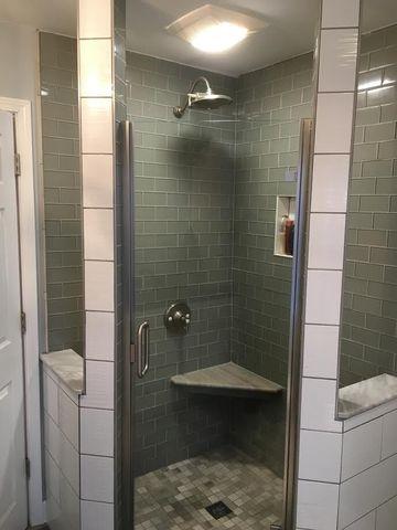 New Corner Shower