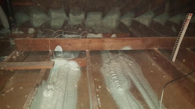 Just a glance at some of the places that air leaks out into the attic