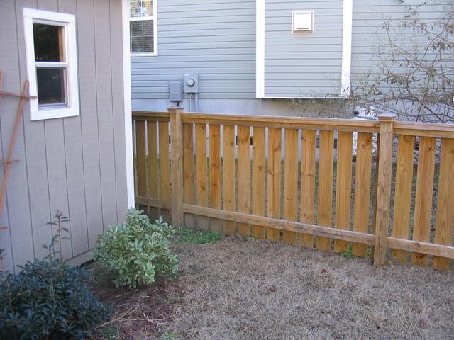 Easily define your property border with a fence.