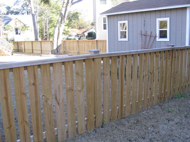 Never worry another second about your precious pup escaping with this fence installed around the yard.