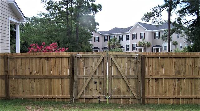 Double Door Fence Gate Installation