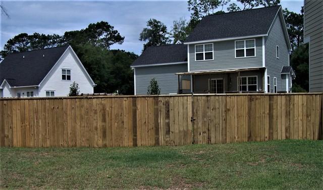 A Safely Fenced-In Backyard for Playing