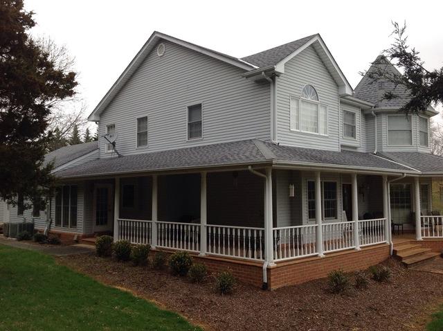 House Before Roof Replacement