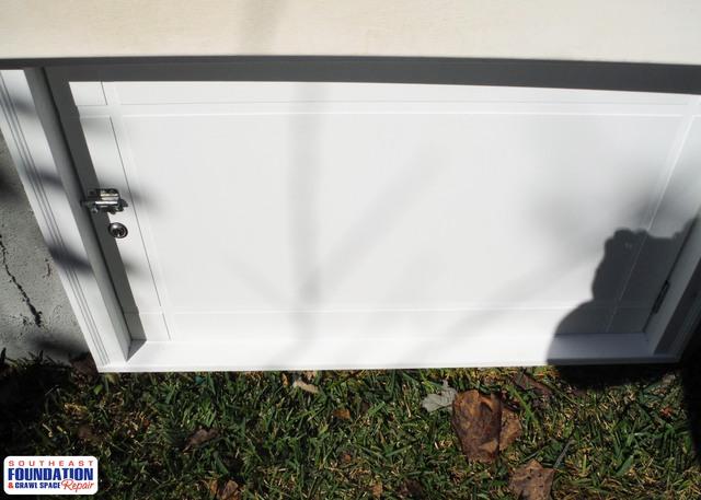 Custom Crawl Space Door