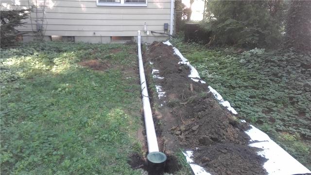 Discharge Line Planned In The Yard