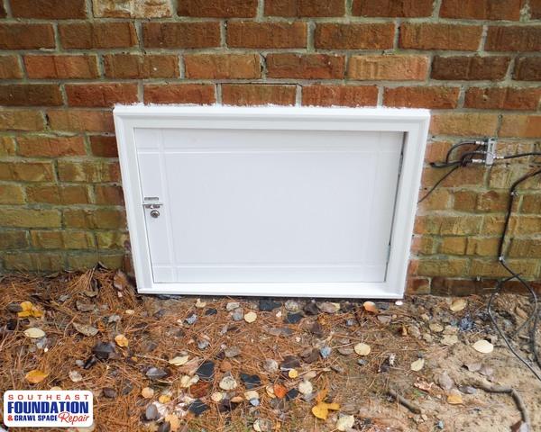 Custom Crawl Space Door