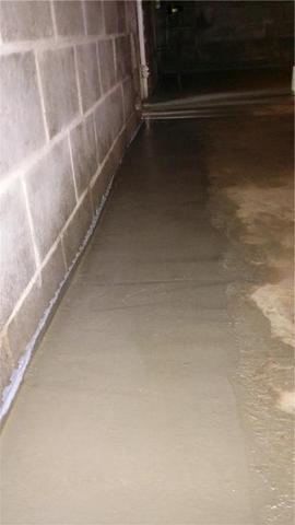 New Concrete Restores Floor