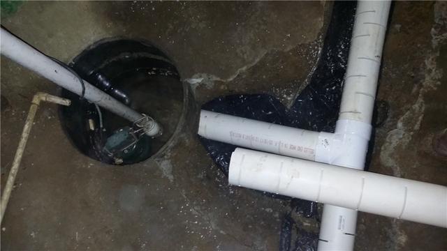 Cross Tile Shuttles Water to Sump Pump