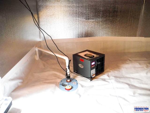SaniDry Sedona and SmartSump
