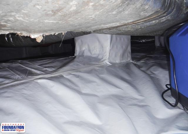Sealing the Crawl Space