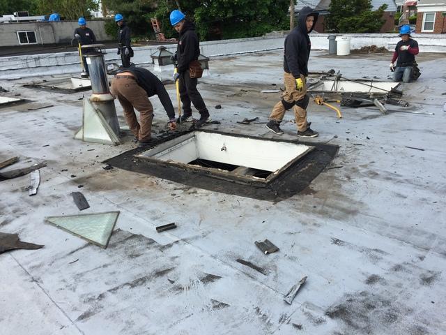Marcor Construction Roofing More Roof Repair Photo Album Flushing Ny Gaco Flat Roof Repair
