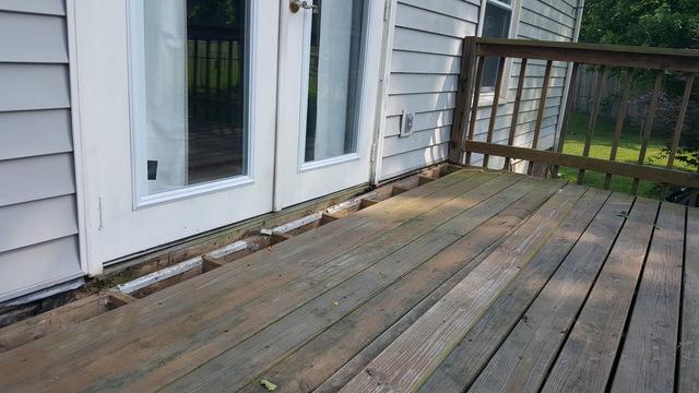 Rotted Decking