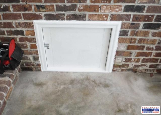 Custom Crawl Space Door