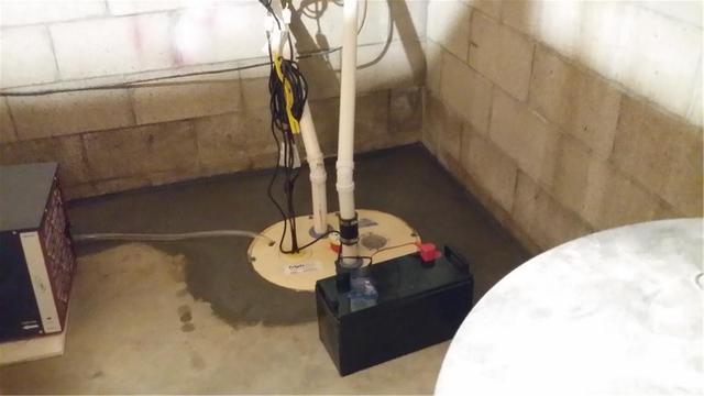 TripleSafe Sump Pump Ready for Action