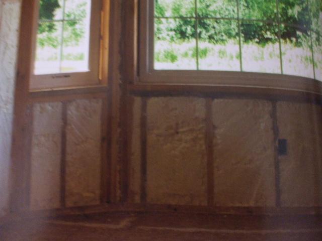 Spray Foamed Walls
