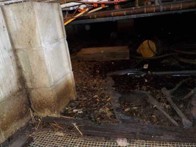 Wet Crawl Space