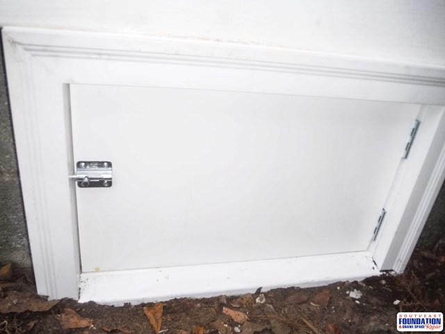 Custom Crawl Space Door