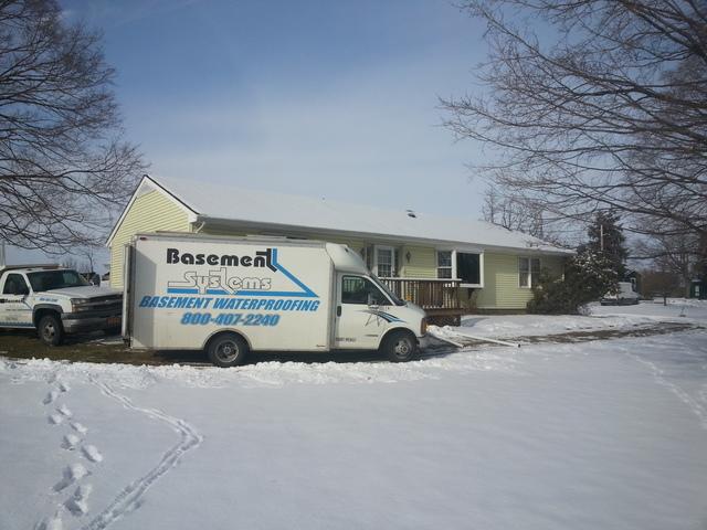 Basement Systems of New York Work Van