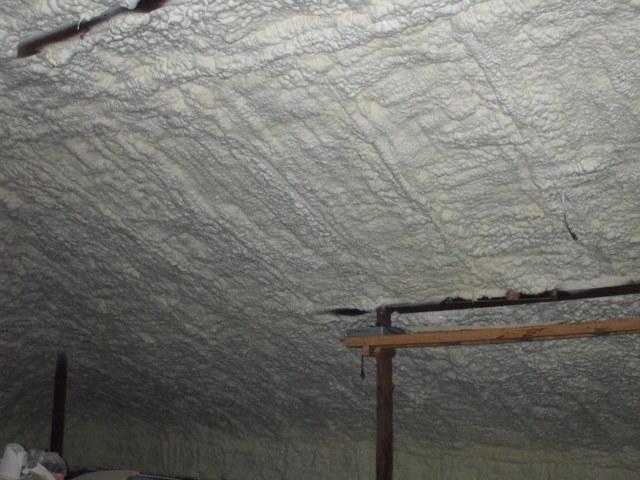 Attic Ceiling Insulated