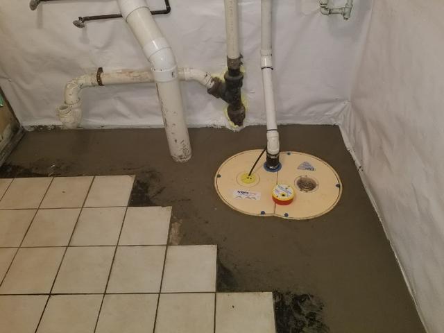 This is the TripleSafe Sump Pump fully installed!