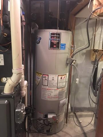 After - Bradford-White High Efficiency Hot Water Heater