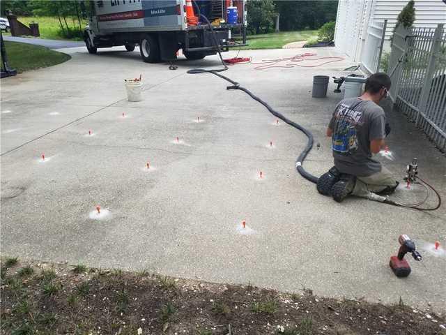 DryZone PolyLevel Injection Points are Hard at Work in Wladorf, MD