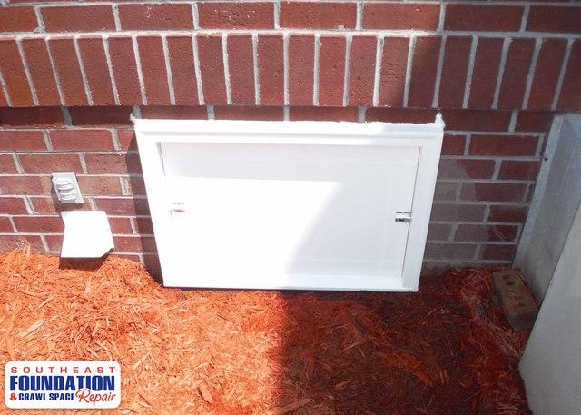 Custom Crawl Space Door