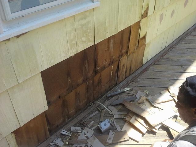 Carpentry in progress