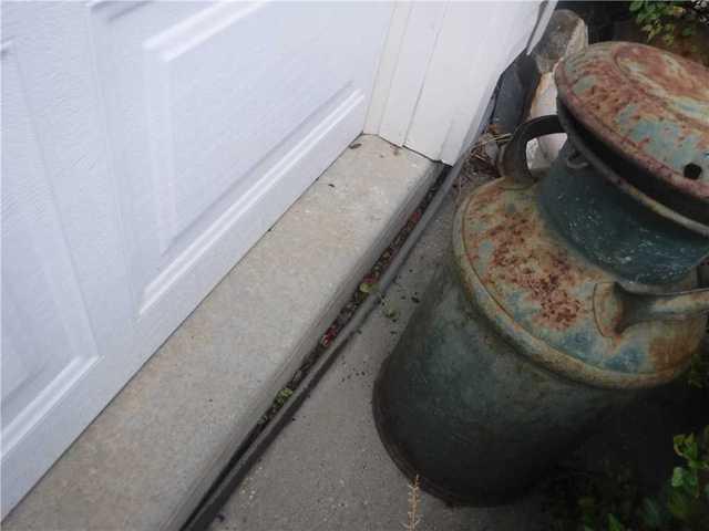 Sinking Concrete Slab Made this Garage Entrance a Challenge in Bel Air, MD