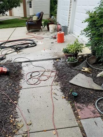 Driveway and Walkway Slabs Don't Meet Up in Bel Air, MD